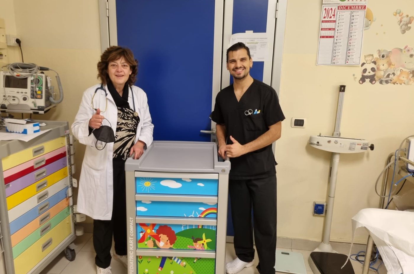 Un carrello di gioia per i piccoli pazienti dell’ Ospedale Pediatrico Umberto I di Siracusa